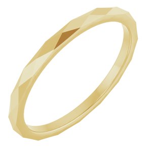 Faceted Flat Band