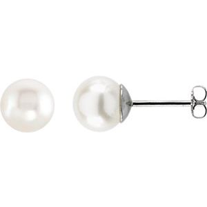 Cultured Pearl Earrings