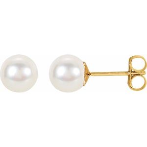 Cultured Pearl Earrings