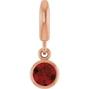 Garnet Charm