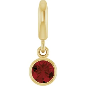 Garnet Charm