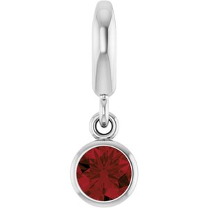 Garnet Charm