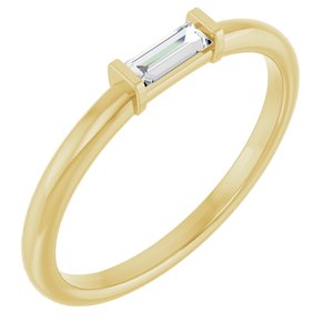 Diamond Stacking Ring
