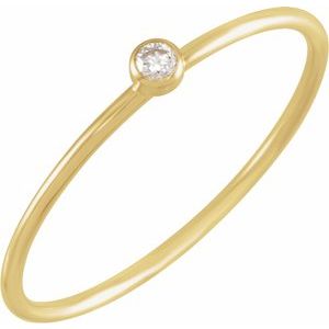 Petite Diamond Stacking Ring